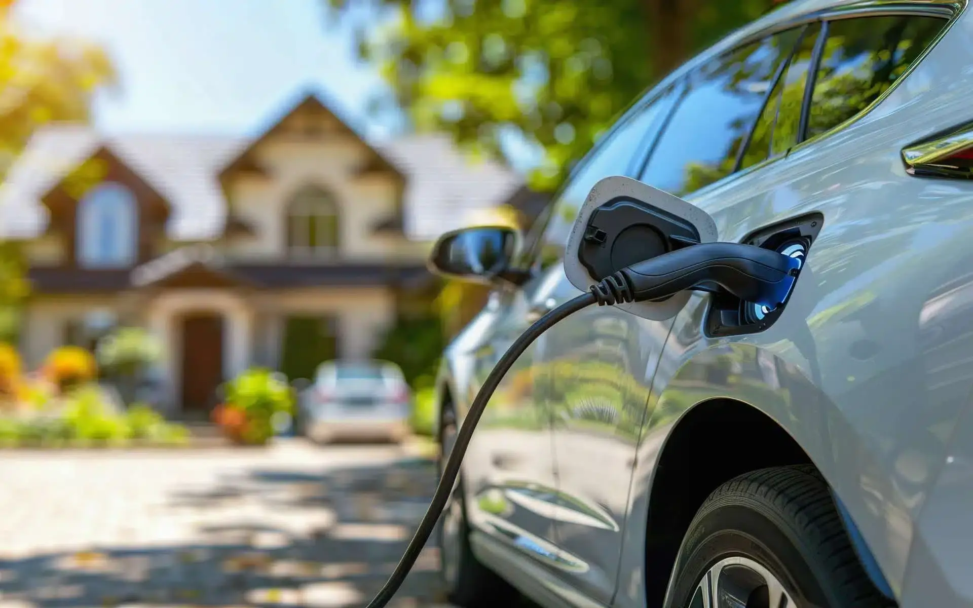 Borne de recharge installée